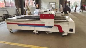 Einkopf-Doppelkopf-Zahnstange 1300*2500MM Maschinen geschnittener Laser mit S & A CW5200-Kühler 550W Abluft ventilator ACO 012 Luftpumpe - Product Image 5