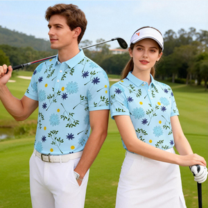 <span class=keywords><strong>Ropa</strong></span> <span class=keywords><strong>de</strong></span> <span class=keywords><strong>Golf</strong></span> GEEDA, Camiseta Polo Floral Morada para Hombre y <span class=keywords><strong>Mujer</strong></span>, Transpirable, <span class=keywords><strong>de</strong></span> Secado Rápido, Antiarrugas, Elástica, <span class=keywords><strong>de</strong></span> Manga Corta, para Resort <span class=keywords><strong>de</strong></span> <span class=keywords><strong>Golf</strong></span> - Product Image 2