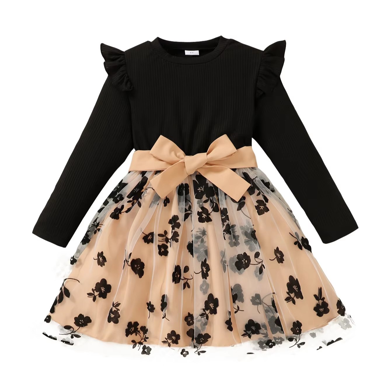 teenage winter dresses YEXIATODO Bats Dress Kids Girls Long Sleeve Dress Party for Teen Girls 3-4T Ruffle Neck Outfits Long Sleeve Skater Dress Playwear Jumpskirt for Back to School Dress Party: Clothing 5%Spandex Sleeve length Juniors Winter Dresses, Clothing |
