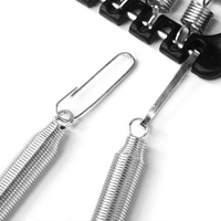 Équipement de fitness multifonctionnel pour l'entraînement musculaire, exerceur à ressort métallique, extenseur de poitrine avec pédale
