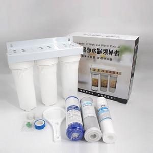 Filtración de <span class=keywords><strong>agua</strong></span> de fácil instalación, filtros de <span class=keywords><strong>agua</strong></span> de tres etapas, sistema de tratamiento <span class=keywords><strong>purificador</strong></span>, purificación para uso doméstico - Product Image 6
