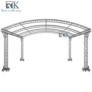 Sistema de Estructura de Truss Curvo, Portátil, Resistente, para Stands de Exhibición - Product Image 1