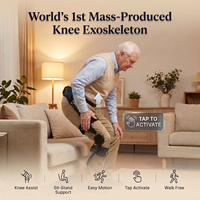 Exosquelette robotique intelligent pour aider les personnes âgées à se lever avec moins d'effort musculaire des jambes