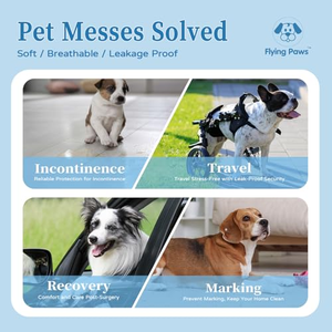 Pañales Desechables para Perros, Cómodos y Prácticos, Transpirables, Artículos para Mascotas, Más Vendidos - Product Image 2