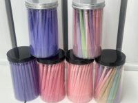 Yuyang 84/98/109mm Cônes en papier kraft de qualité supérieure, faits à la main, écologiques, biodégradables, jetables, de qualité alimentaire, quatre couleurs, chocolat