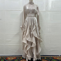 Robes Élégantes et Tendance pour Femme, Coupe Slim, à Volants, Style Français, Nouvelle Collection Été 2026, Vente en Gros pour Boutiques, Motif Uni