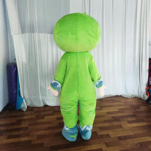 <span class=keywords><strong>Disfraces</strong></span> de Mascota Personalizados con Temática de Hojas, Personaje Verde/Amarillo, Trajes de Felpa de Tamaño Adulto <span class=keywords><strong>para</strong></span> Eventos/Promoción de Marca - Product Image 3