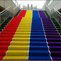 20MM & 25MM Regenbogen-Kunstrasen für Sportanwendungen und Volleyball-Spielplätze