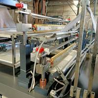Máquina Automática para Fabricación de Bolsas de Camiseta GBD-E1000 de Cuatro Canales con Sellado en Caliente y Corte en Frío