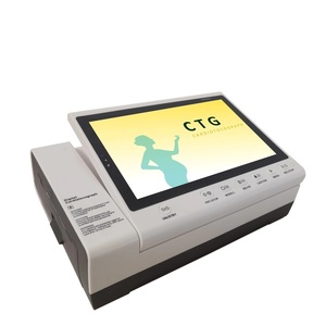 LTIF03 Portabel 10.2'' Layar Sentuh LED CTG Kardiotokograf / <span class=keywords><strong>Monitor</strong></span> Janin Fungsi Kembar Bisa Dipilih - Product Image 2