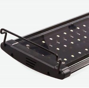 Lumière <span class=keywords><strong>LED</strong></span> pour <span class=keywords><strong>aquarium</strong></span> 30/45/60/90 <span class=keywords><strong>cm</strong></span>, luminosité réglable, multicolores naturels, variateur d'intensité, supports extensibles - Product Image 2