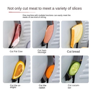Électrique Viande Boeuf Légumes Hamburger Pommes De Terre Pain Trancheuse Mouton Rouleaux Trancheuse - Product Image 3