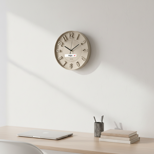 Reloj de Pared Contemporáneo de Cuarzo de 12 Pulgadas, Material Plástico para Decoración de Sala de Estar, <span class=keywords><strong>Nombres</strong></span> <span class=keywords><strong>Propios</strong></span> en Mayúsculas - Product Image 3