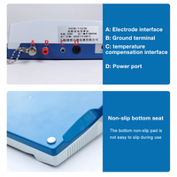 Mètre de conductivité portable professionnel, testeur de conductivité de l'eau numérique précis pour le laboratoire, appareil de mesure de haute précision