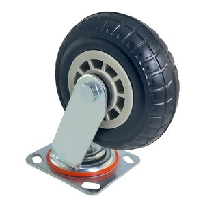 Factory Rubber Industrial Castor Black Heavy Duty Fixed Swivel <strong>Locking</strong> <strong>Caster</strong> <strong>Wheel</strong> - Product Image 3
