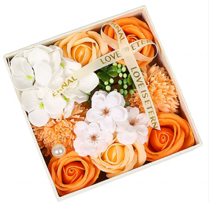 Scatola Regalo con Rose per San Valentino, Fiori di Sapone, Regalo per la Festa della Mamma, Decorazione per Matrimoni, Compleanni, Feste in Casa - Product Image 2