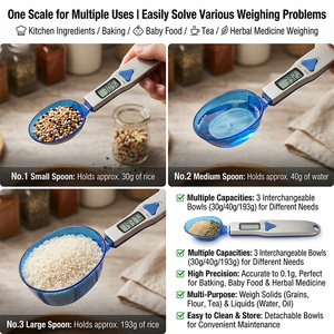<span class=keywords><strong>Cuillère</strong></span> de mesure électronique haute précision 0,1 g, <span class=keywords><strong>cuillère</strong></span>-balance de cuisine précise pour café, aliments, pâtisserie, assaisonnement, pesage - Product Image 6
