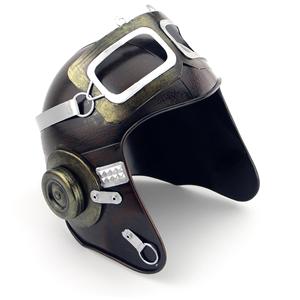 Nuovo Design in ferro Vintage <span class=keywords><strong>della</strong></span> seconda <span class=keywords><strong>guerra</strong></span> mondiale dell'aeronautica militare modello di cappello da pilota da tavolo decorazione con Display creativo artigianato - Product Image 1