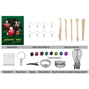 ดินโพลิเมอร์ปลอดสารพิษ 60 สี 20 กรัม ของเล่นทำมือพร้อมอุปกรณ์เสริม - Product Image 6