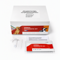 Kit de test rapide vétérinaire professionnel pour cliniques vétérinaires – Bandelettes de diagnostic de qualité laboratoire pour le parvovirus et la maladie de la peste canine et féline (CPV, CDV, FPV)