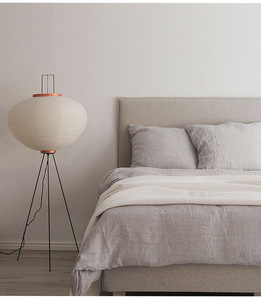 Modern Nordic Wabi-Sabi Deco <strong>Light</strong> <strong>Rice</strong> Paper Art for Bedroom Living Room Tea Room - Product Image 2