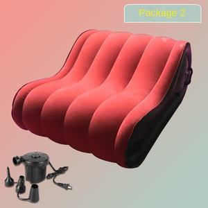 JiaYi Fournitures d'Intimité pour Couples : Canapé Gonflable Pliable, Matelas de Plaisir, Outils d'Amour pour Lit Partagé - Product Image 2