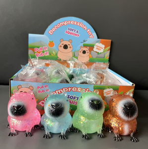 Juguete Antiestrés de TPR con Forma de Capibara, Colorido, con Relleno de Maltosa, para Niños y Niñas de 5 Años en Adelante, Venta al Por Mayor - Product Image 4