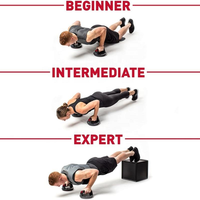 Barres parallèles portables avec poignées rotatives, poignées ergonomiques, surface texturée pour la musculation à domicile