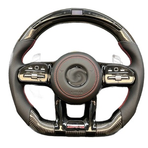 Volant en fibre de carbone pour Mercedes Benz W221 W222 W204 W205, vente directe en gros, accessoires - Product Image 1