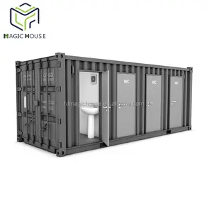 Casa Magica Portatile, Container Prefabbricato Modulare con <span class=keywords><strong>Design</strong></span> per Bagno <span class=keywords><strong>Mobile</strong></span> e Serbatoio d'Acqua in Vendita - Product Image 1