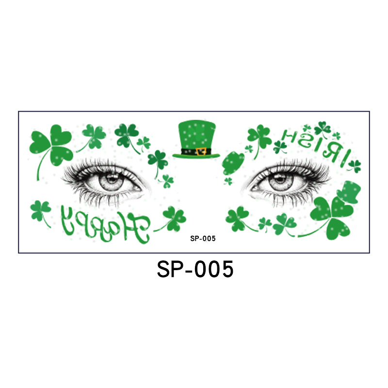 Irish face patch sp-005 - 65*160mm