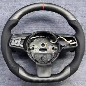 Volant en fibre de carbone pour <span class=keywords><strong>Jaguar</strong></span> XF XJ XE F-<span class=keywords><strong>Type</strong></span> F-Pace avec palettes et emplacements étendus - Product Image 4