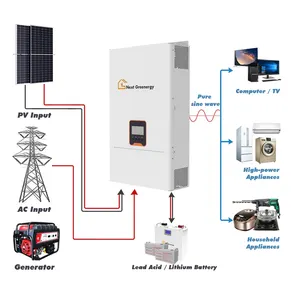 Nextgreenerge 5KW 태양광 스테이션 솔러 인버터 태양광 시스템 오프 그리드 태양열 인버터 시스템 태양열 키트
