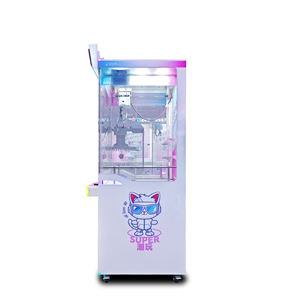 Игровой автомат с монетоприемником, металлический корпус, кран-манипулятор, с подсветкой, СУПЕРМОДНЫЙ, для выдачи игрушек и плюшевых призов - Product Image 4