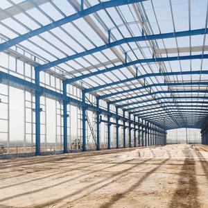 Kommerzielles Metallgebäude Lagerhaus Industriehalle Vorgefertigte Verzinkte Stahlkonstruktion 1000 Quadratmeter - Product Image 5