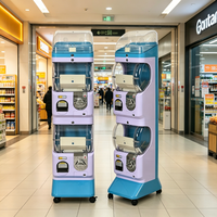 Distributeur de capsules Gachapon Tomy, machine à capsules japonaise pour enfants avec vitrine