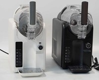 Máquina para Hacer Granizados Automática de 5L, 220V/110V, para Uso Doméstico y Comercial, con Tanque Giratorio