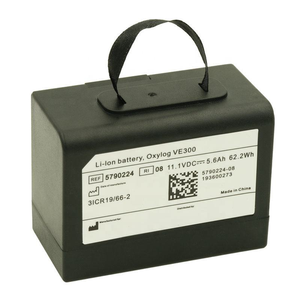 Batterie médicale rechargeable 11,1 V 5600 mAh 62,2 Wh 5790224 SE301151 pour ventilateur électrique Drager <span class=keywords><strong>OXYLOG</strong></span> VE300 - Product Image 4