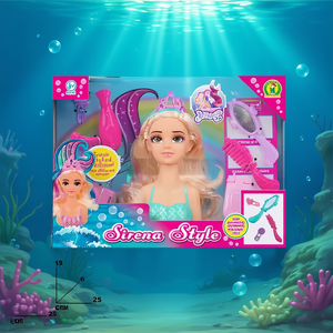 Sirena Style Mermaid <b>Doll</b> With Accessories 19x25x6 Cm Fashion Toy For Kids - Product Image 3