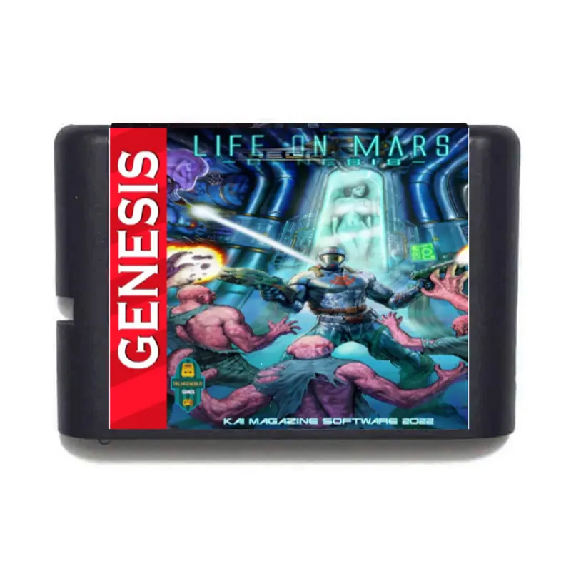 Mega Drive Genesis Full Version Does not support chip memory for Life on mars 16Bit MD Game Card