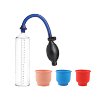 Bestseller Penis vergrößerung Vakuumpumpe Druck kugel Dildo Übungs hülsen Kleine Wasser Penis pumpe
