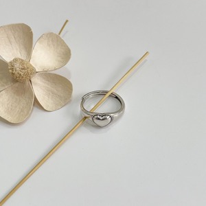 Yinruitai S925 Sterling Silver Heart Shaped <b>Open</b> <b>Ring</b> Minimalist Stackable Women's Fashion Jewelry Gift - Product Image 4