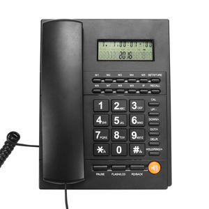 <span class=keywords><strong>Meilleur</strong></span> téléphone filaire d'usine Téléphone <span class=keywords><strong>fixe</strong></span> à numérotation rapide à touche unique avec téléphone sans carte avec identification de l'appelant pour une utilisation au bureau à domicile - Product Image 1