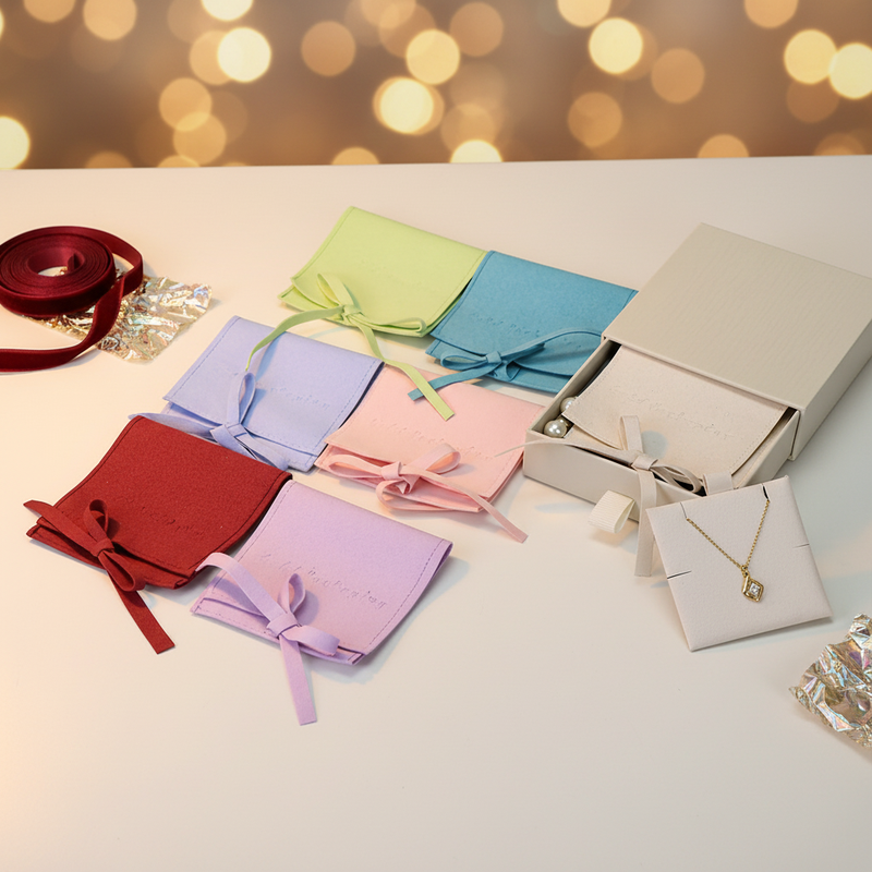 Custom Logo Pochette Bijoux Boite a