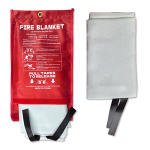 Manta Ignífuga Resistente al Agua y al Fuego, Fabricada con Fibra de Vidrio, Certificada EN1869 para Uso Doméstico en la Lucha contra Incendios - Product Image 2