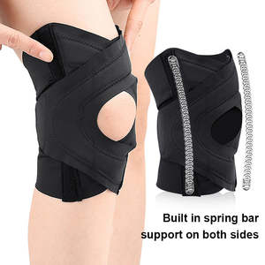 Genouillère de soutien et de protection pour blessures au ménisque, fixation articulaire, sangle rotulienne spéciale sport - Product Image 6