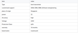 ลดราคาพิเศษ ของแท้ 100% ใหม่เอี่ยม เครื่องวัดระดับและอัตราการไหลแบบไร้สัมผัส Rose-mount 1208 พร้อมราคาสุดคุ้ม - Product Image 5
