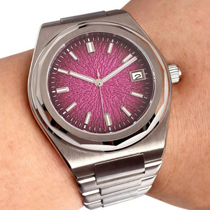 <span class=keywords><strong>Montre</strong></span> automatique Tandorio 10 ATM pour homme, mouvement japonais NH35A, cadran <span class=keywords><strong>noir</strong></span> motif tasse à thé, date, verre saphir, <span class=keywords><strong>montre</strong></span> de luxe, <span class=keywords><strong>bracelet</strong></span> en <span class=keywords><strong>acier</strong></span> inoxydable - Product Image 3