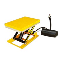 Nouvelle Plateforme Élévatrice Mobile Monocylindre Hontylift 6m 1 Tonne Électrique pour Travaux Aériens avec Plateforme 1300x820mm Certifiée CE