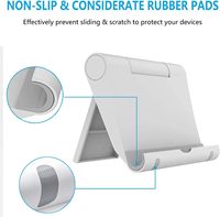 Support de téléphone pliable personnalisé avec logo, cadeau promotionnel, support de téléphone portable réglable avec logo